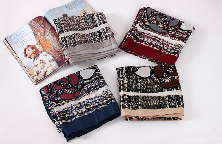 Wholesale woman cotton scarf
