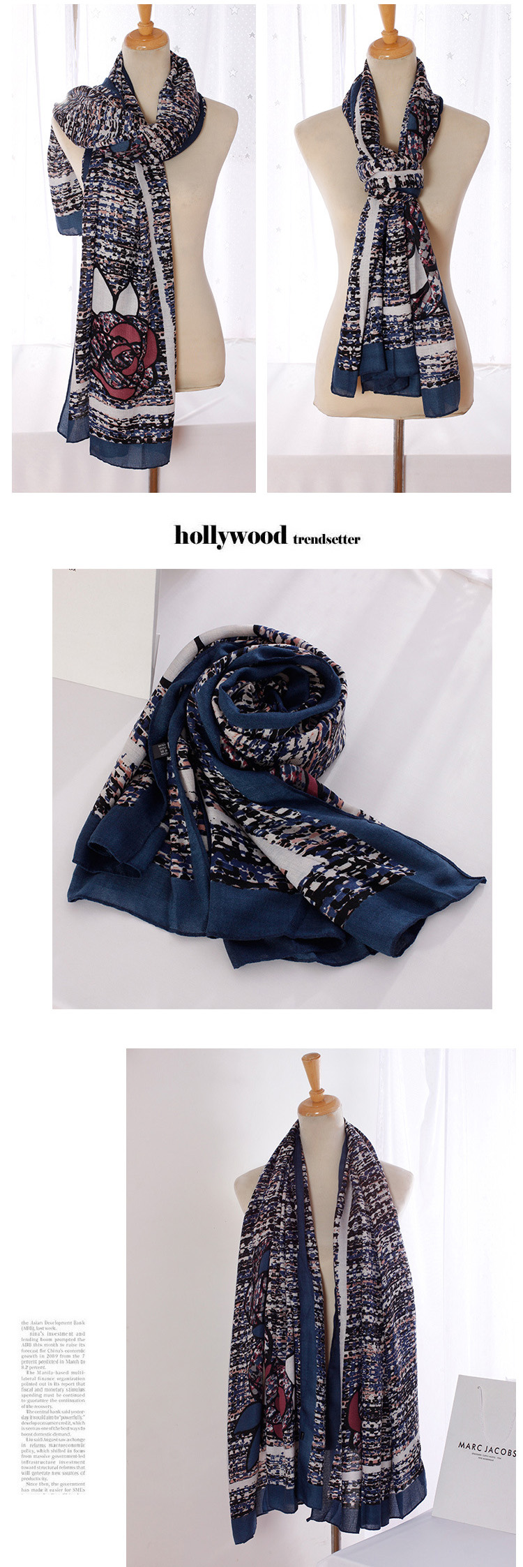 Wholesale woman cotton scarf