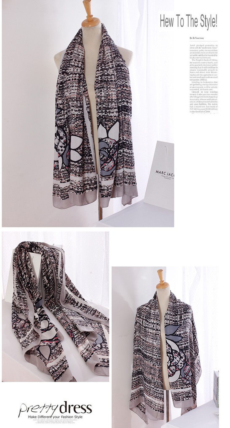 Wholesale woman cotton scarf