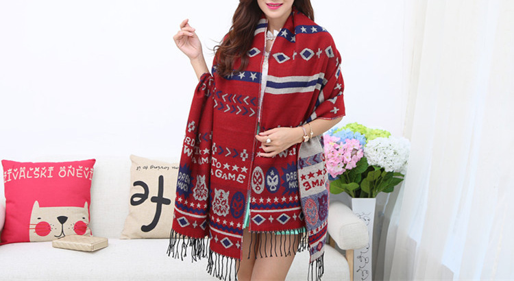 Wholesale retro cashmere scarf