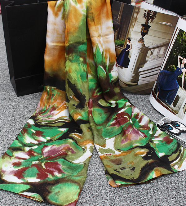 Wholesale digital silk scarf