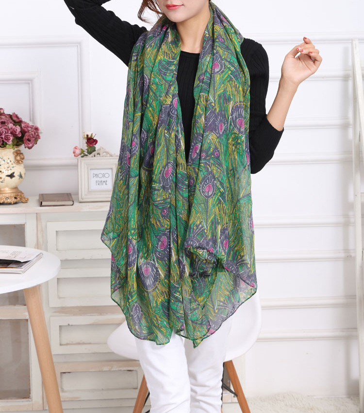 Wholesale women fashion viscose scarf