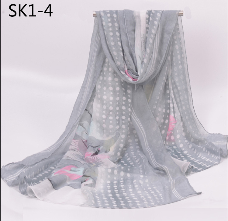 Wholesale polyester fabric scarf