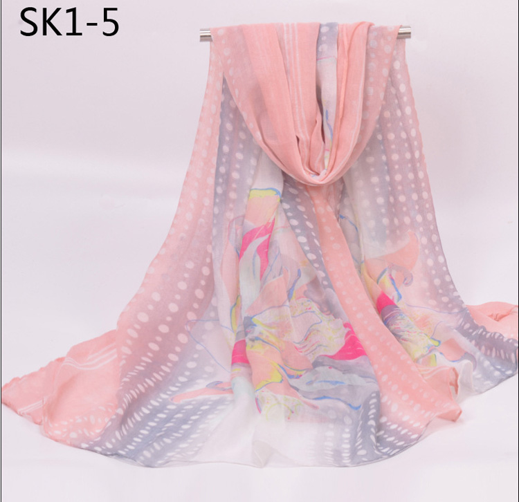 Wholesale polyester fabric scarf