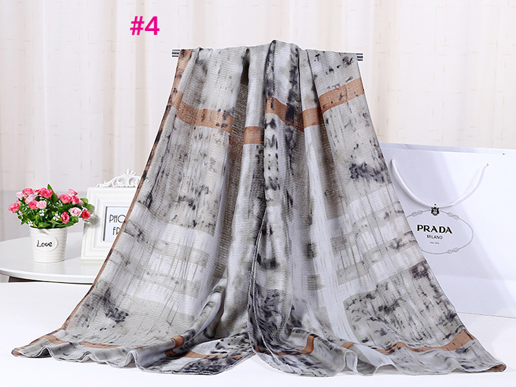 Wholesale ink cotton scarf