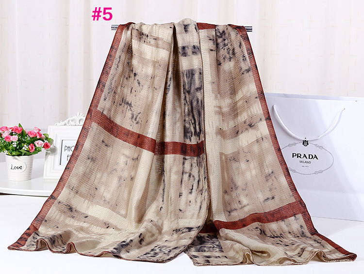 Wholesale ink cotton scarf
