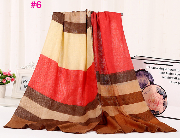 Wholesale cotton water ripples scarf