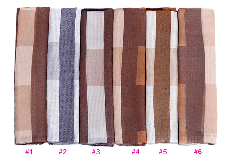 Wholesale cotton water ripples scarf