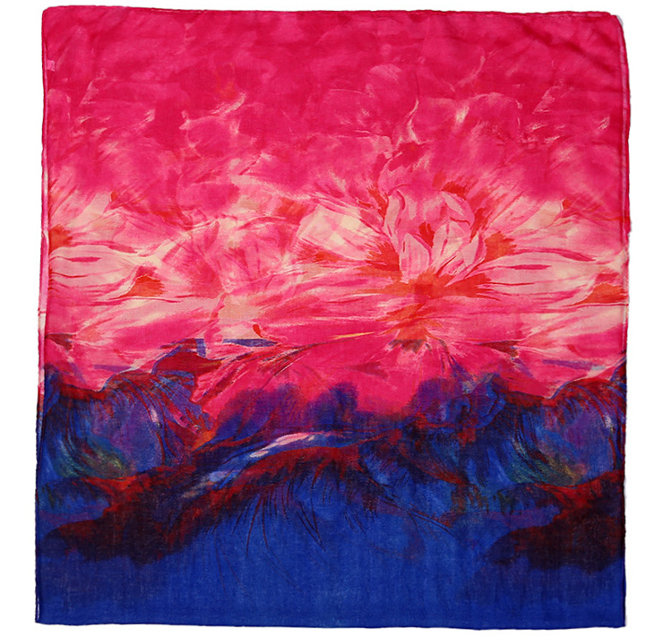 Wholesale viscose square scarf