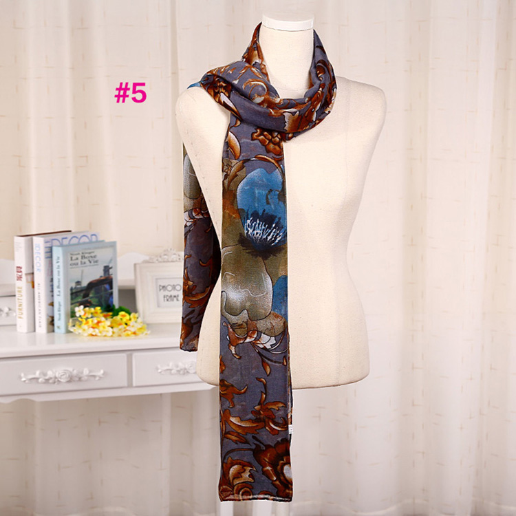 India women fashion viscose shawl
