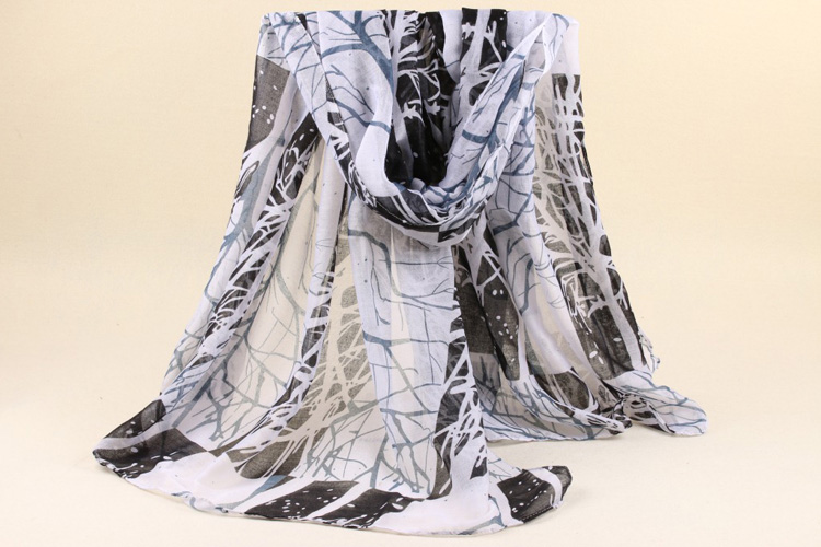 Wholesale viscose fashion long scarf