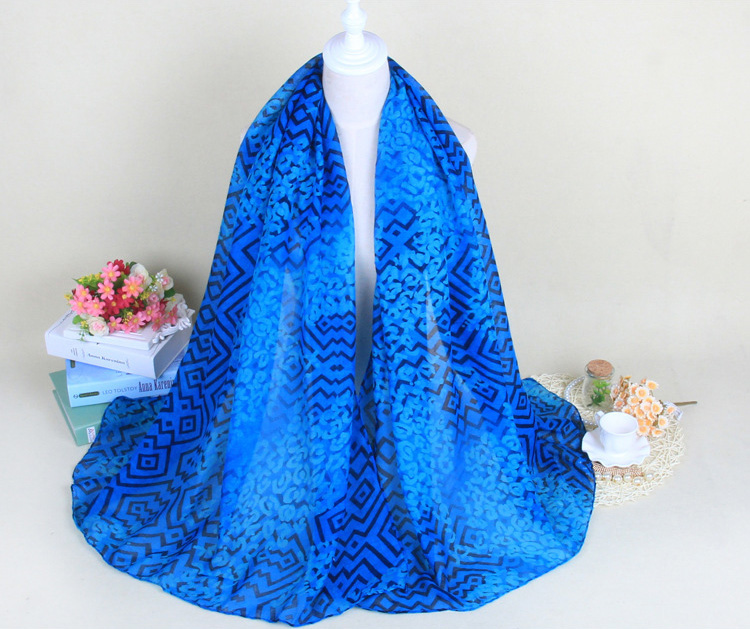 Wholesale leopard women viscose scarf