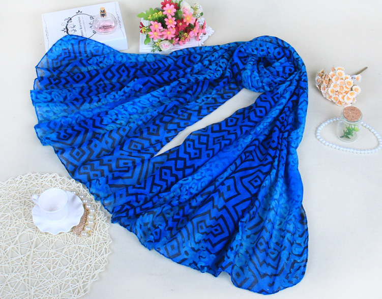 Wholesale leopard women viscose scarf