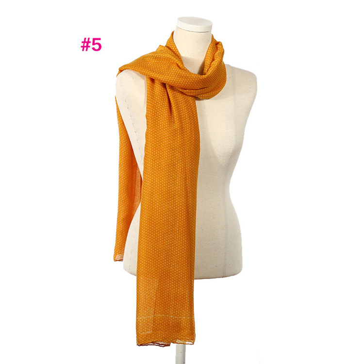 Dot viscose infinity scarf wholesale