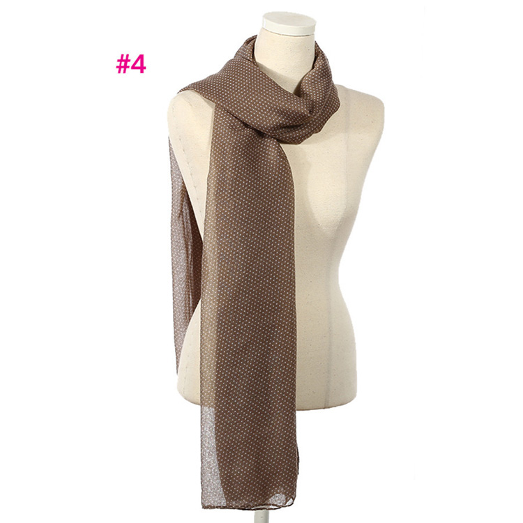 Dot viscose infinity scarf wholesale