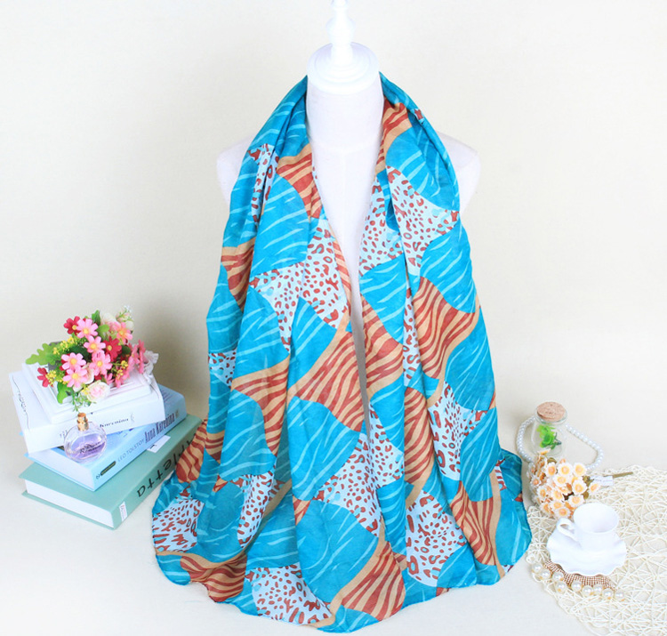 Wholesale scarf cotton voile