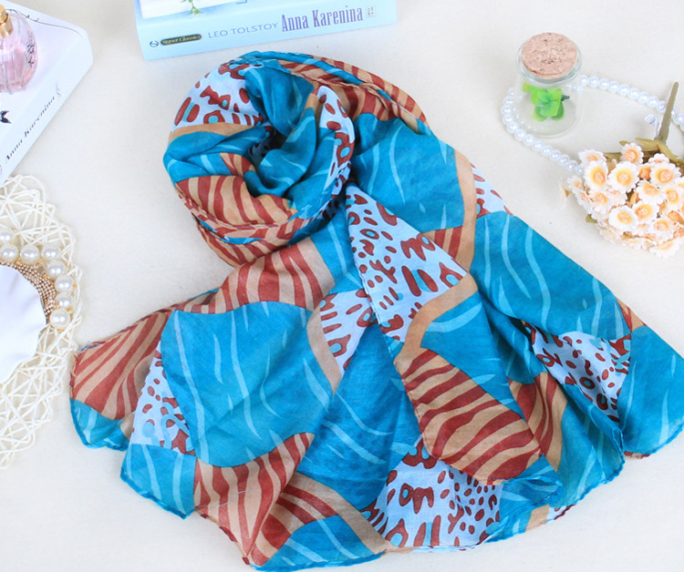 Wholesale scarf cotton voile