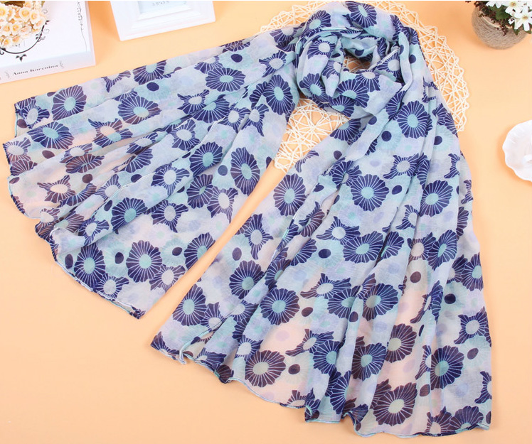 Wholesale viscose infinity tie dyed scarf