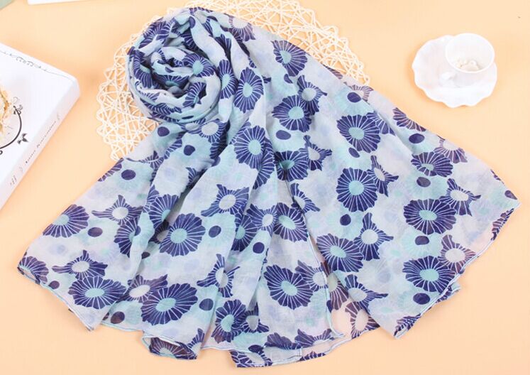 Wholesale viscose infinity tie dyed scarf