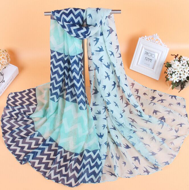 Wholesale voile infinity scarf