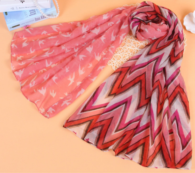 Wholesale voile infinity scarf