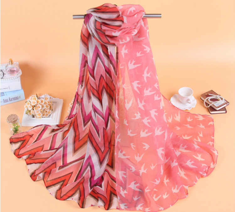 Wholesale voile infinity scarf