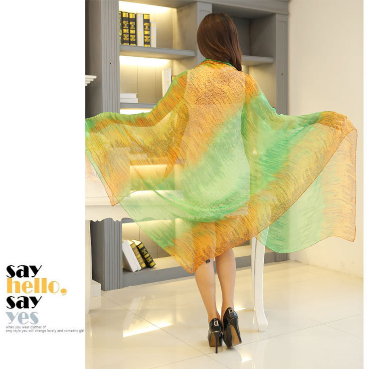 Wholesale solid color silk scarf