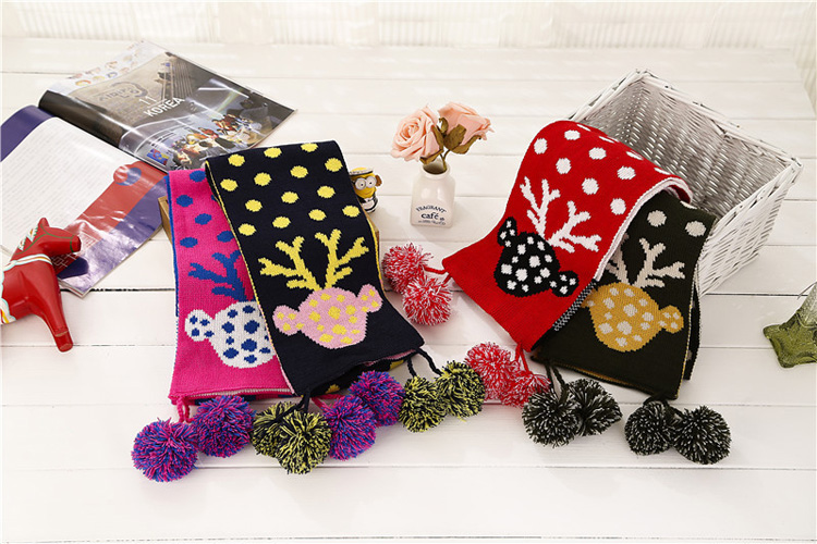 Wholesale wool kids scarf