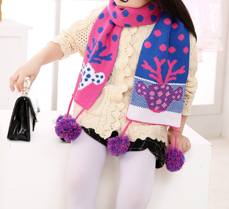 Wholesale wool kids scarf