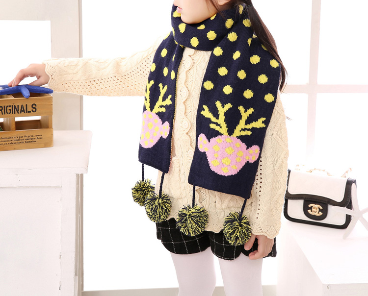 Wholesale wool kids scarf