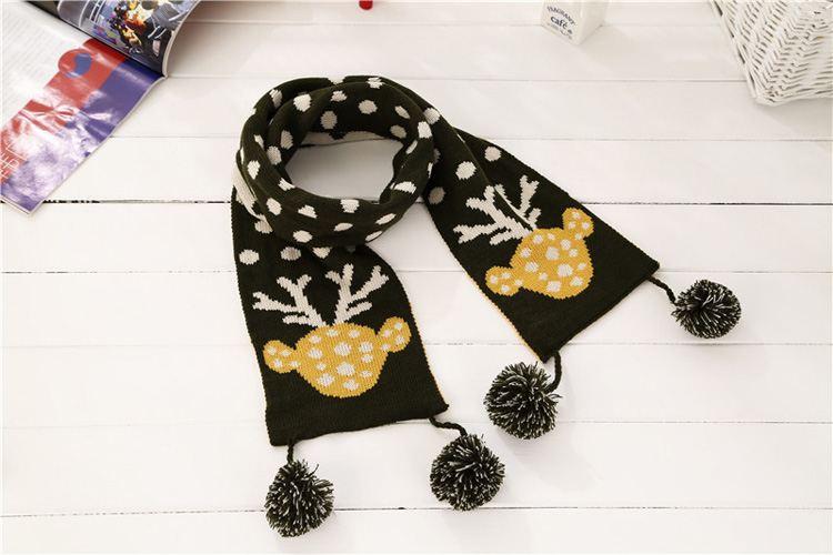 Wholesale wool kids scarf