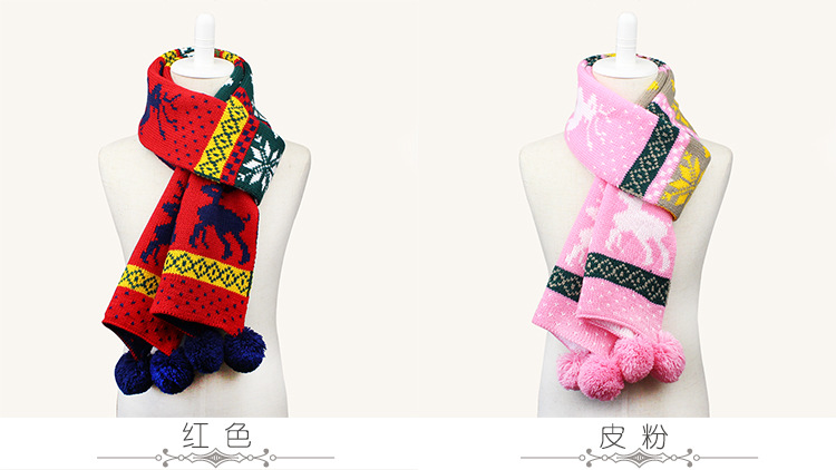 Wholesale kids knitted scarf