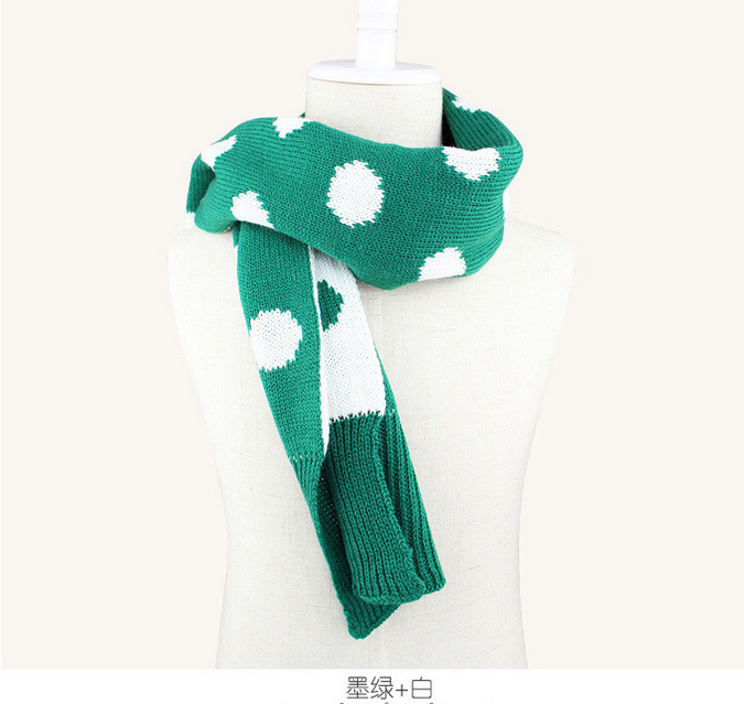 Wholesale kids jacquard scarf