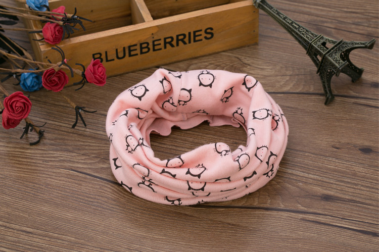 Wholesale kids cotton knit scarf