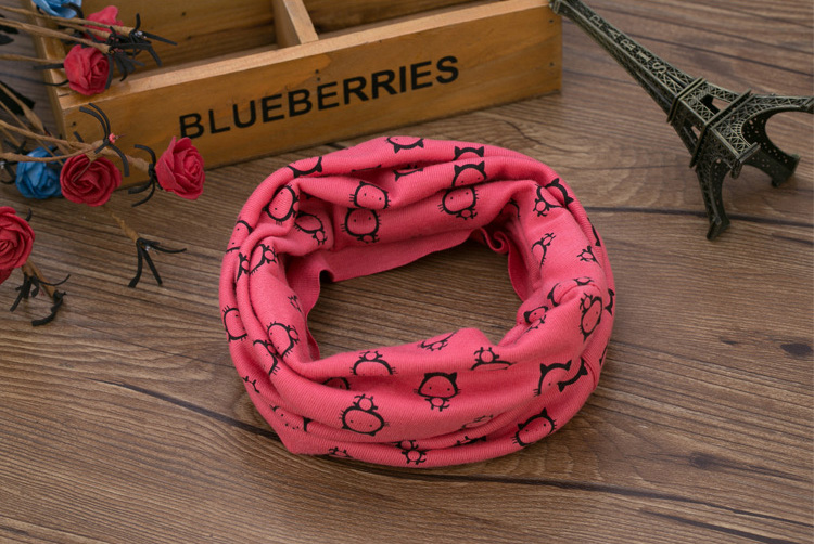 Wholesale kids cotton knit scarf