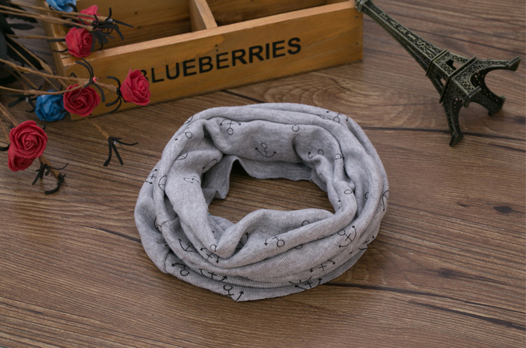 Wholesale kids cotton knit scarf