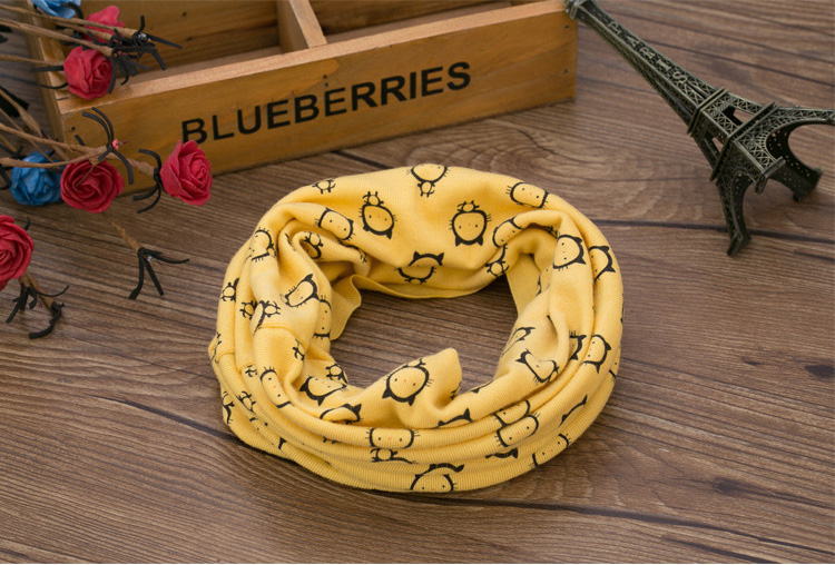 Wholesale kids cotton knit scarf