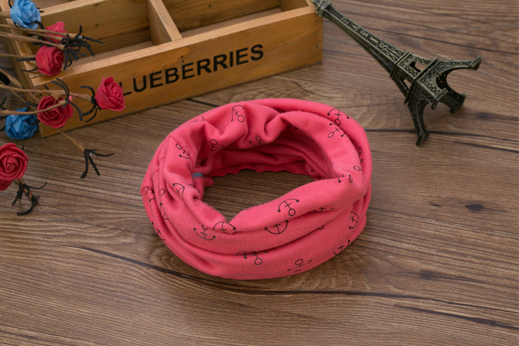 Wholesale kids cotton knit scarf