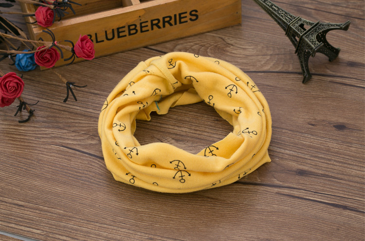Wholesale kids cotton knit scarf