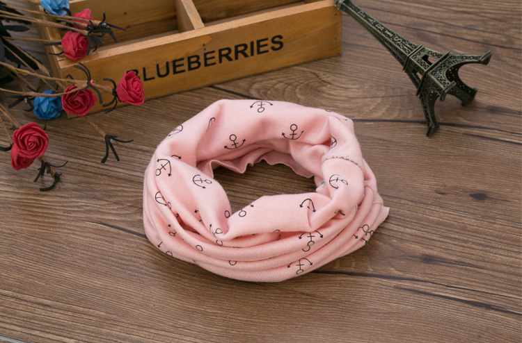 Wholesale kids cotton knit scarf