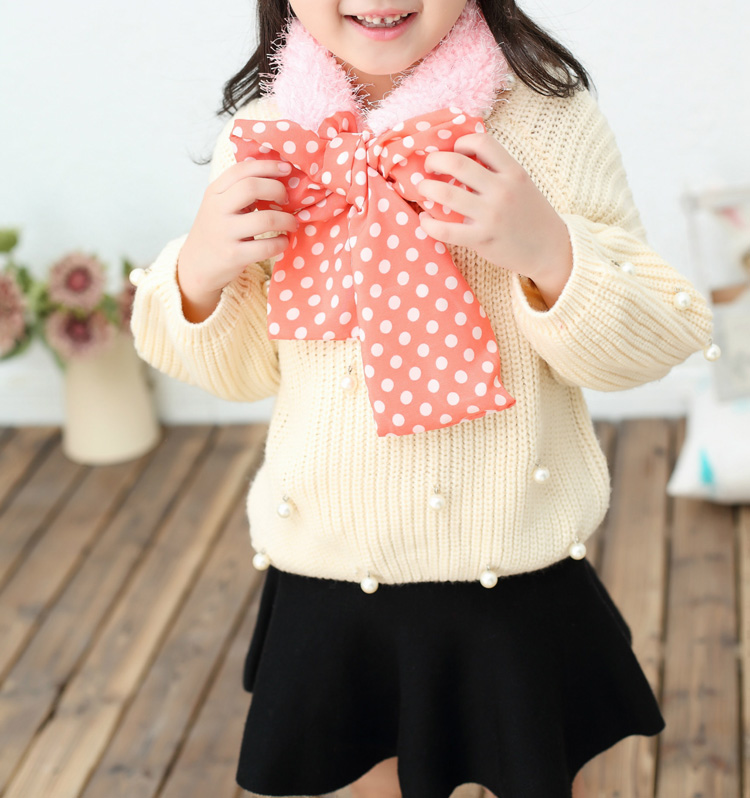 Wholesale kids plush scarf