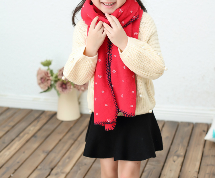 Wholesale kids velvet scarf