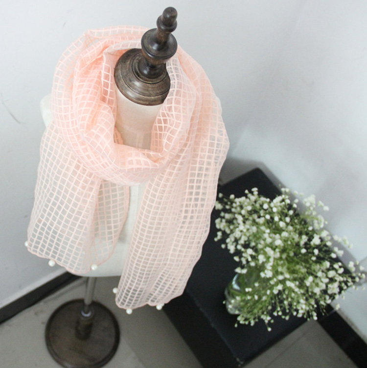 Wholesale kids cotton gauze scarf