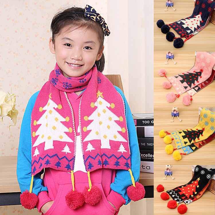 Wholesale warm cashmere scarf kids