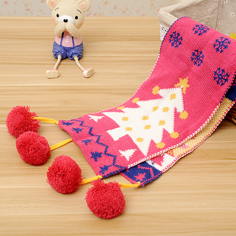 Wholesale warm cashmere scarf kids