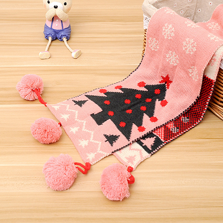 Wholesale warm cashmere scarf kids