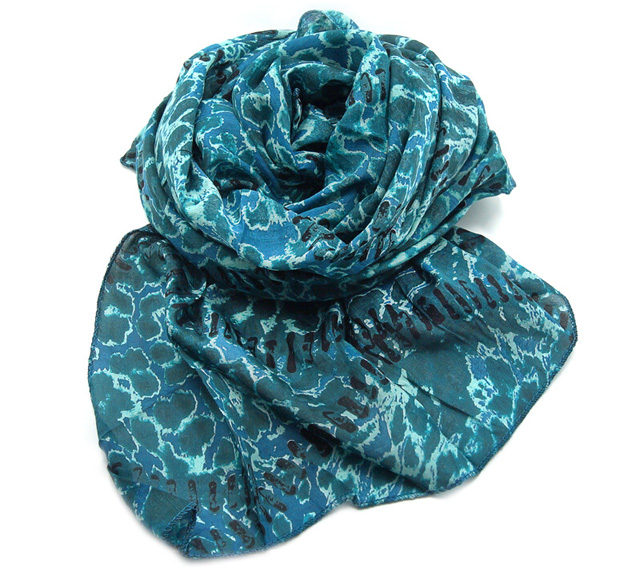 Wholesale viscose leopard scarf