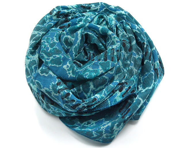 Wholesale viscose leopard scarf