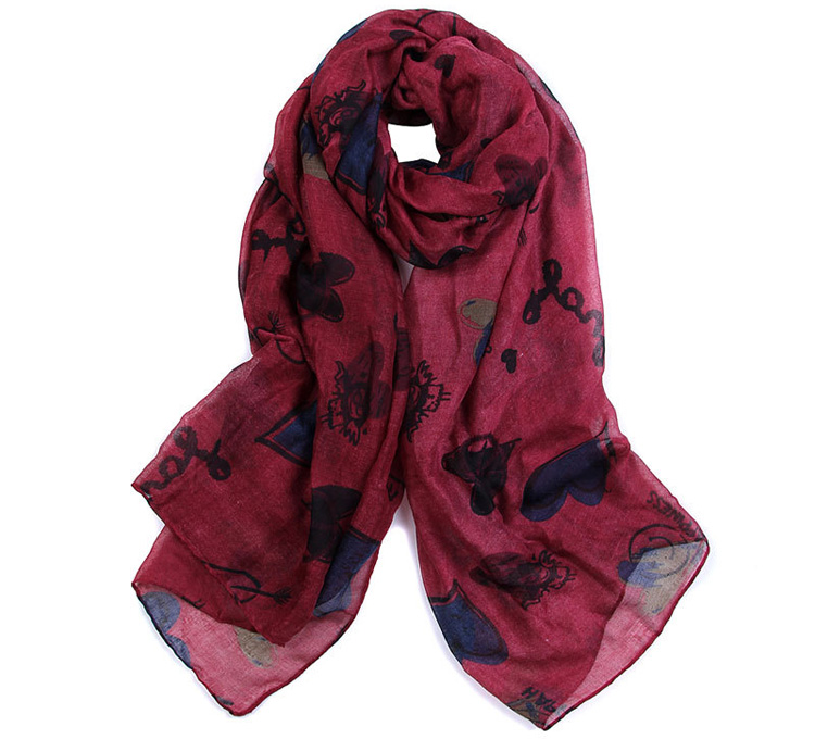 Viscose scarf women shawl wholesale