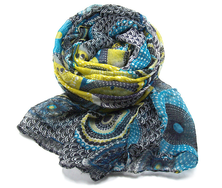 Wholesale viscose silk scarf fashion